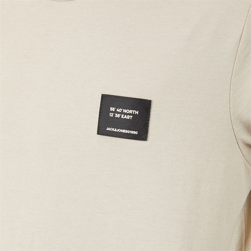 JACK & JONES Boys Cleveland T-Shirt Moonbeam