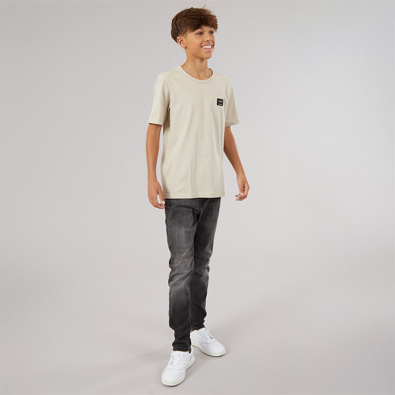 JACK & JONES Boys Cleveland T-Shirt Moonbeam