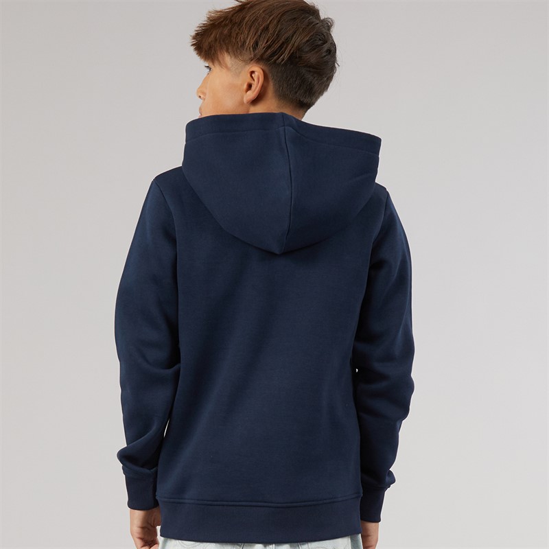 JACK & JONES Boys Buster Hoodie Navy Blazer
