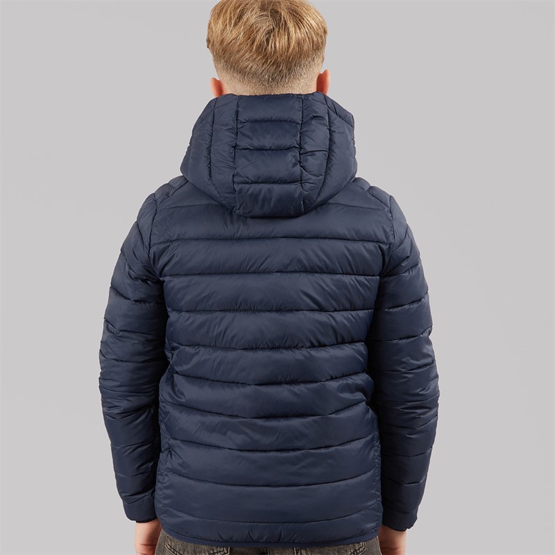 JACK & JONES Boys Bradley Light Puffer Jacket Sky Captain