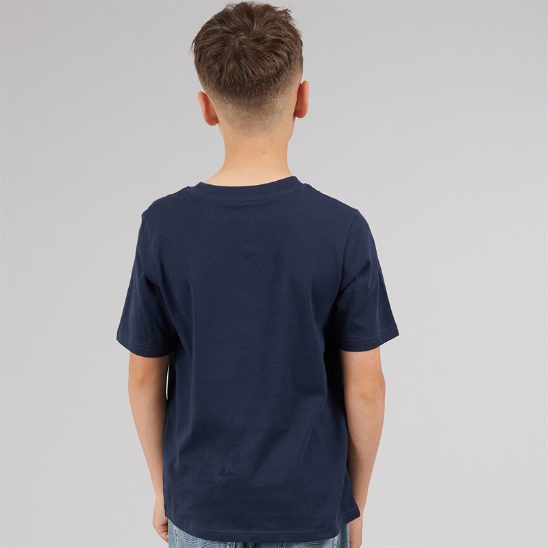 JACK & JONES Boys Tom T-Shirt Navy Blazer