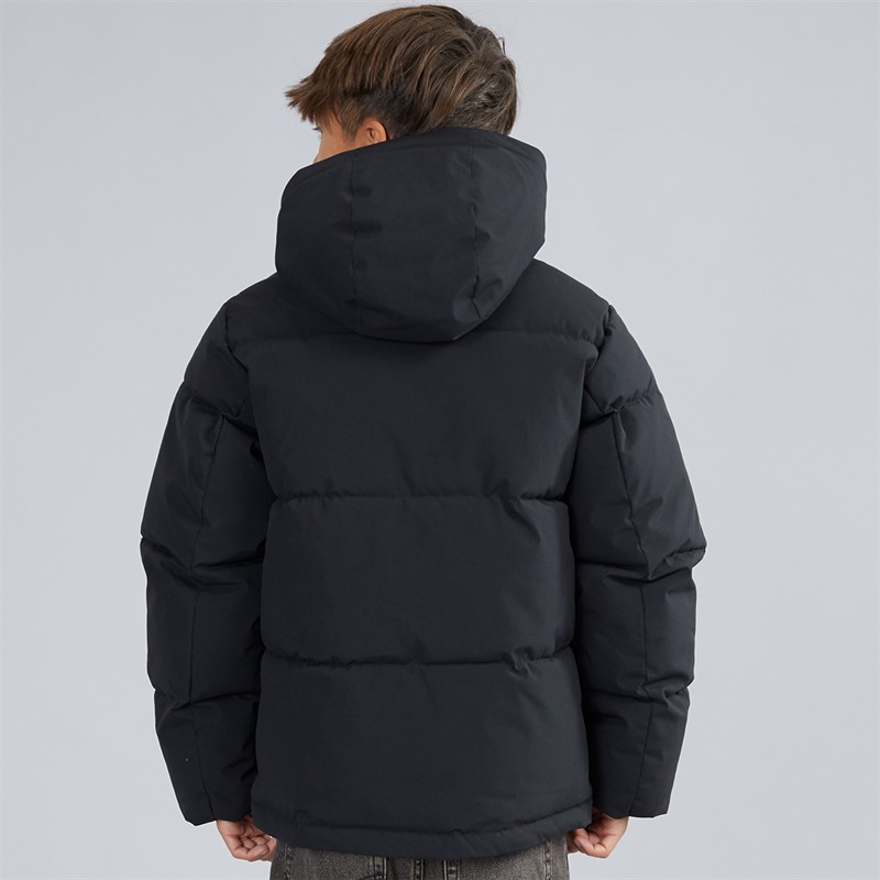 JACK & JONES Boys Surface Puffer Jacket Black