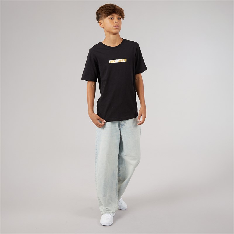 JACK & JONES Boys Munk T-Shirt Black