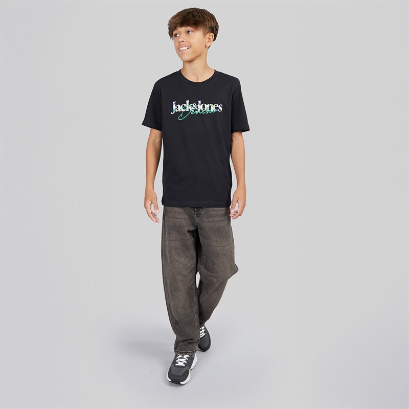 JACK & JONES Boys Tom T-Shirt Black