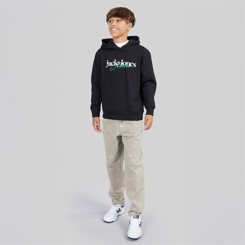 JACK & JONES Boys Tom Hoodie Black