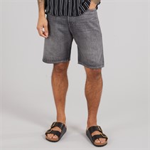 JACK & JONES Mens Alex Original 399 Shorts Black Denim