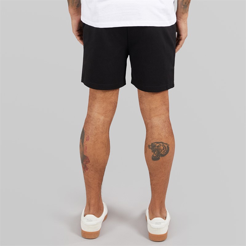 JACK & JONES Mens Gordon Fusion Sweat Shorts Black