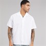 JACK & JONES Mens Summer Resort Short Sleeve Shirt White