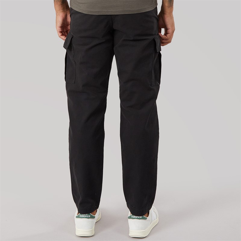 JACK & JONES Mens Kane Arthur Cargo Pants Black