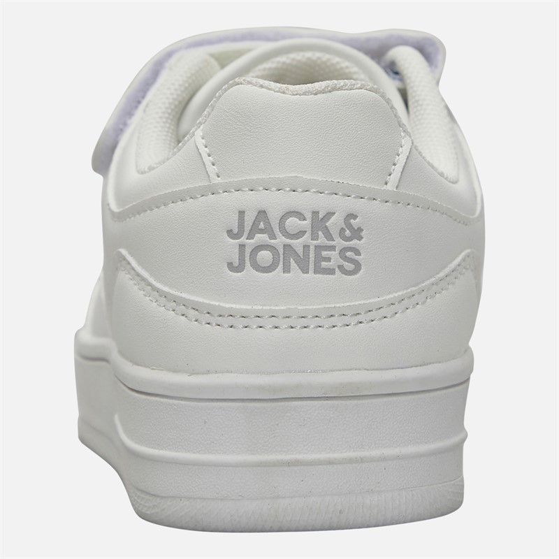 JACK & JONES Boys North PU Trainers Bright White