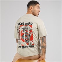 JACK & JONES Herren Tokyo Ward T Shirt Moonbeam