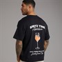 JACK & JONES Herren Küsten Tage T-Shirt Schwarz