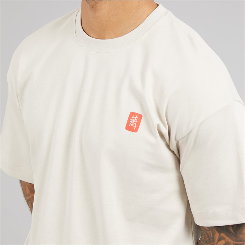 JACK & JONES Herren Fisch T Shirt Moonbeam Fish