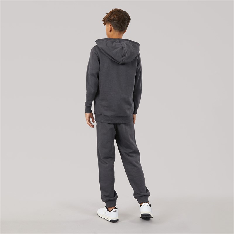 JACK & JONES Boys Mickey Sweatshirt And Joggers Tracksuit Asphalt