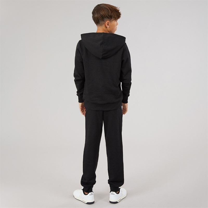 JACK & JONES Boys Mickey Sweatshirt And Joggers Tracksuit Black
