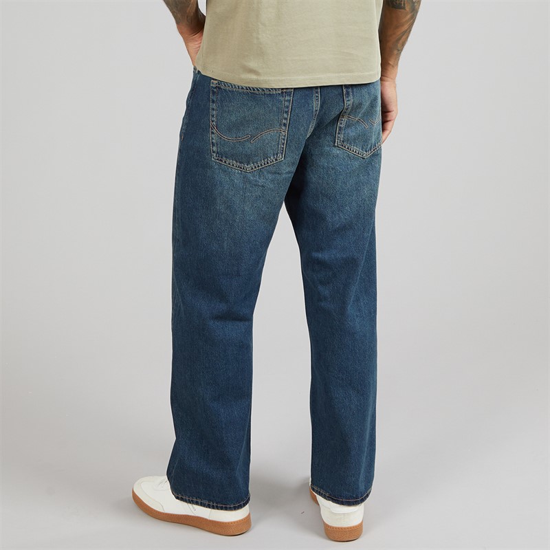 JACK & JONES Herre Ted Original 918 Løs Straight Blue Denim