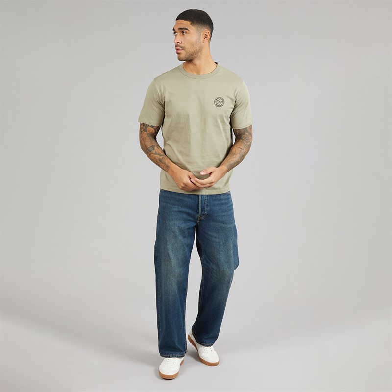 JACK & JONES Herre Ted Original 918 Løs Straight Blue Denim