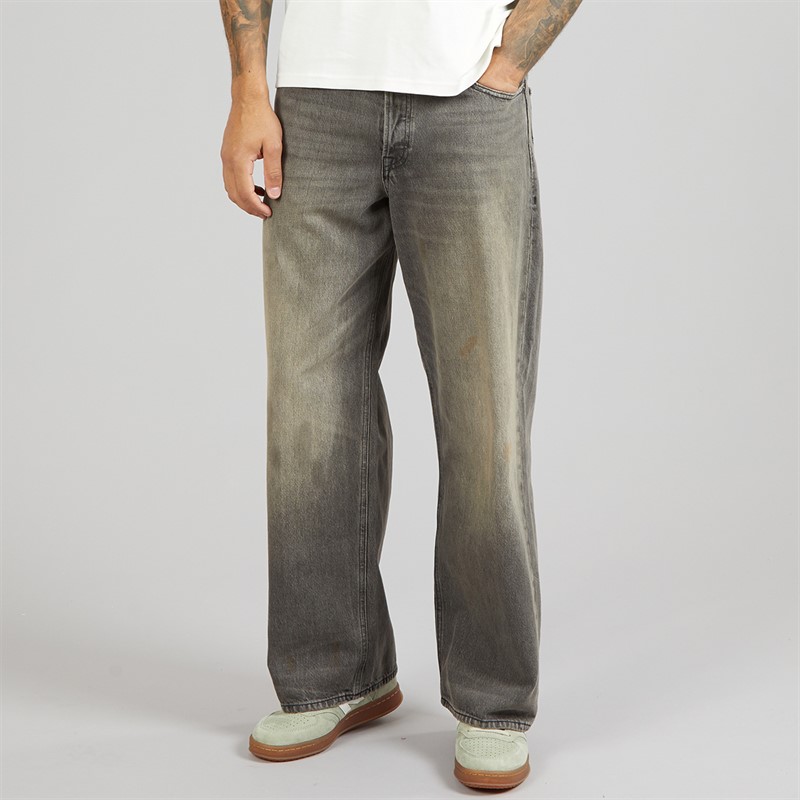 JACK & JONES Herre Dave Original 573 Wide Jeans Black Denim