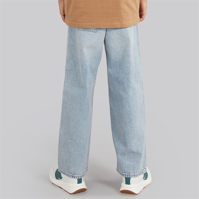 JACK & JONES Boys Alex Norrebro SQ 150 Baggy Fit Jeans Blue Denim