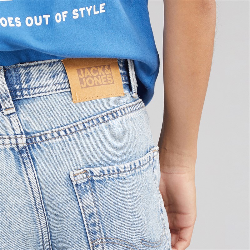 JACK & JONES Boys Chris Original AKM 932 Relaxed Fit Jeans Blue Denim