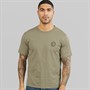 JACK & JONES Mens Alliance Crew Neck T-Shirt Vetiver