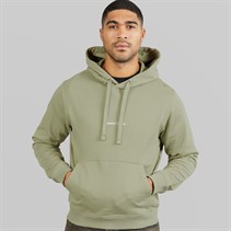 JACK & JONES Mens Norrebro Emb Hoodie Seagrass