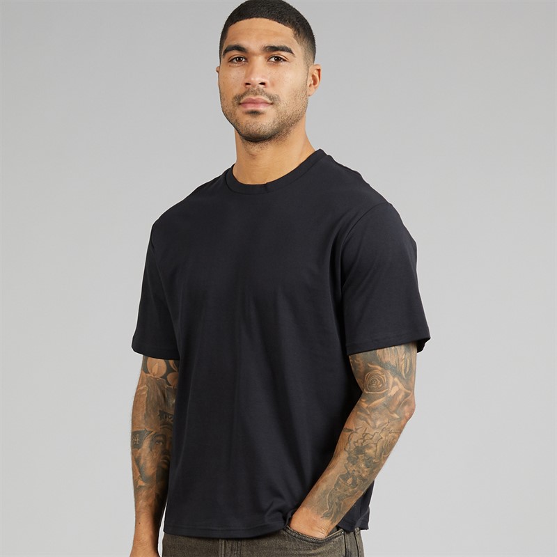 JACK & JONES Mens Blaandrew T-Shirt Black