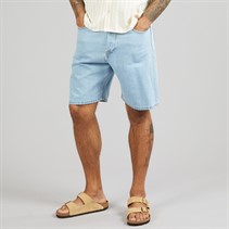 JACK & JONES Mens Tony Original Akm 101 Shorts Blue Denim
