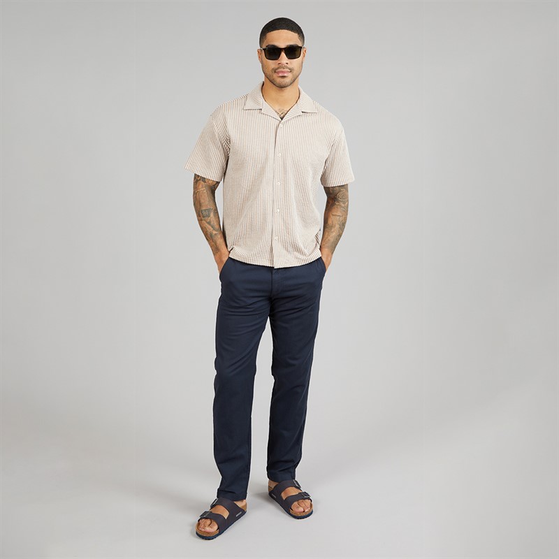 JACK & JONES Mens Kane Hybrid Bondi Joggers Dark Navy