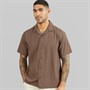 JACK & JONES Mens Tyson Resort Short Sleeve Shirt Falcon