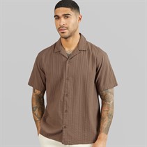 JACK & JONES Mens Tyson Resort Short Sleeve Shirt Falcon