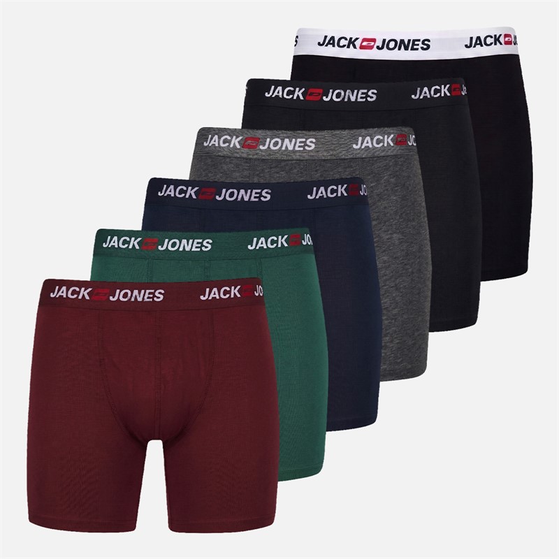 JACK & JONES Jaccorp bokserski 6-pak dla niego kolor Pack 4 Port Royal