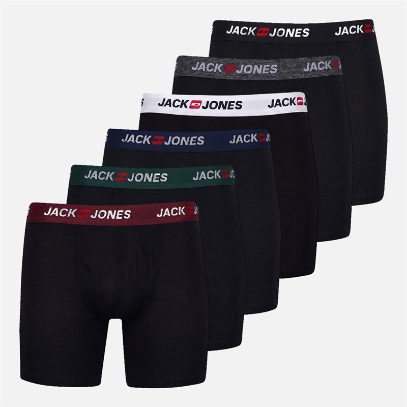 JACK & JONES Jaccorp bokserski 6-pak dla niego kolor Pack 5 Black