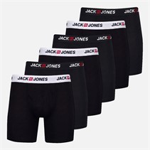 JACK & JONES Jaccorp bokserski 6-pak dla niego kolor Pack 3 Black