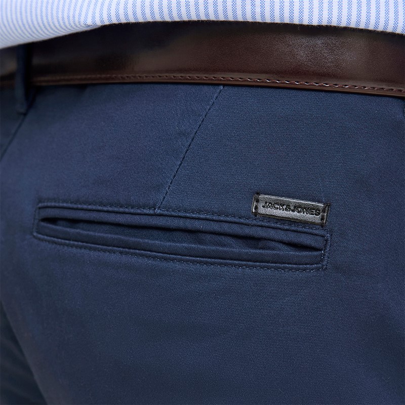 JACK & JONES Mens Chino Shorts Navy Blazer