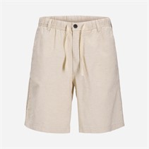 JACK & JONES Mens Bondi Linen Shorts Moonbeam