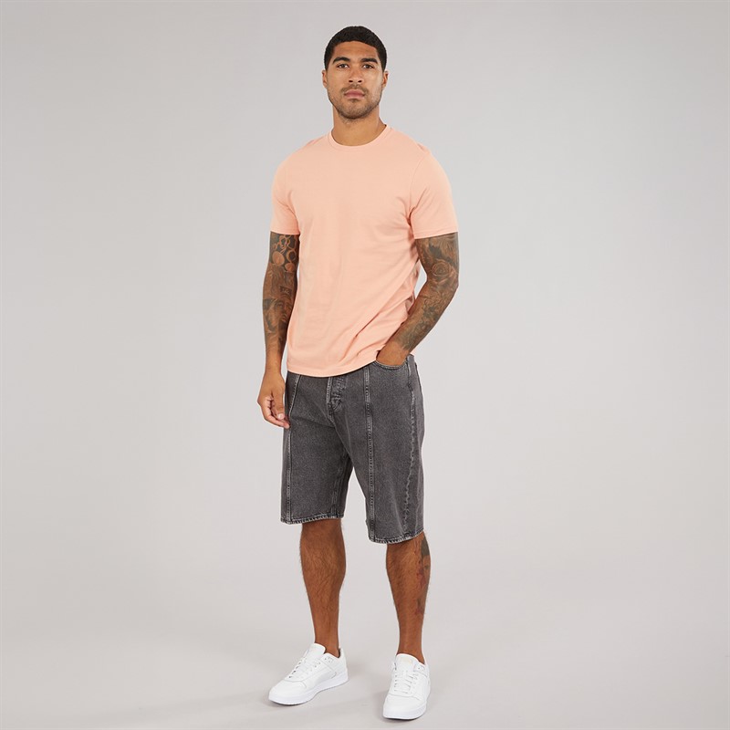 JACK & JONES Mens Ron Original Shorts SQ 293 Black Denim