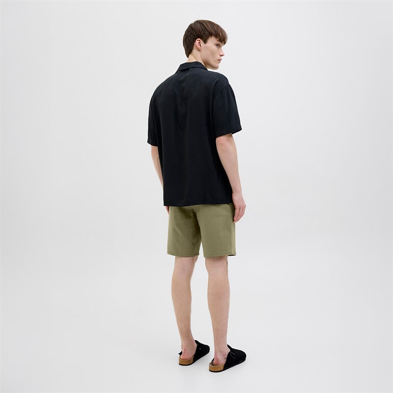 JACK & JONES Mens Sharp Chino Shorts Deep Lichen Green