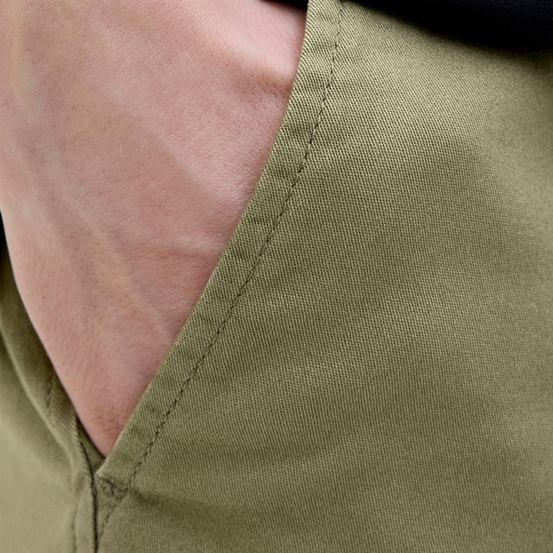 JACK & JONES Mens Sharp Chino Shorts Deep Lichen Green