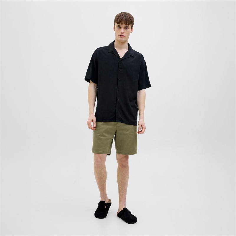 JACK & JONES Mens Sharp Chino Shorts Deep Lichen Green