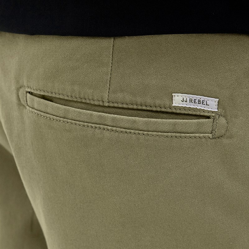 JACK & JONES Mens Sharp Chino Shorts Deep Lichen Green