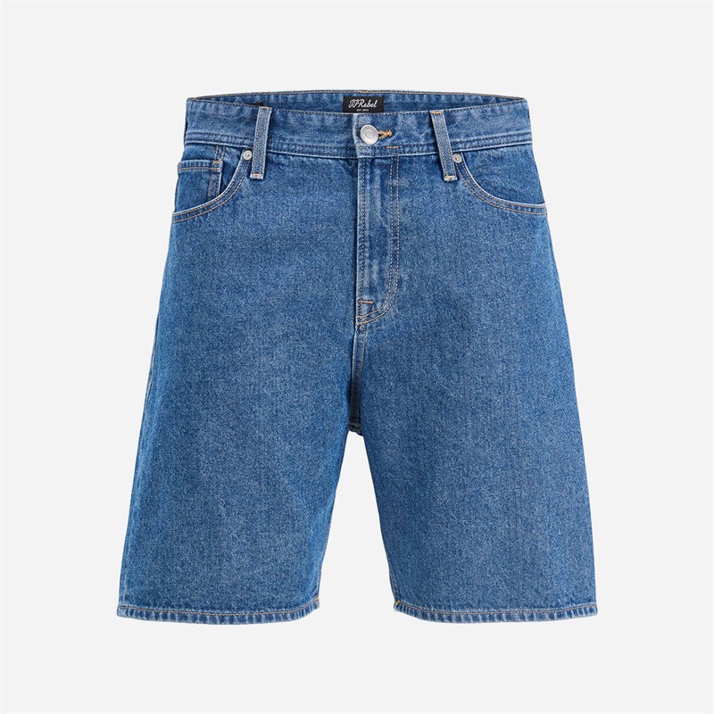 JACK & JONES Mens Taylor Jjcraft AKM 635 Shorts Blue Denim