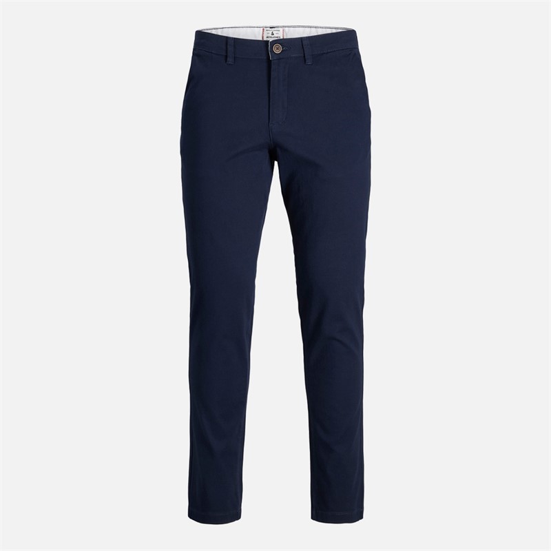JACK & JONES Mens Marco Dave Chinos Navy