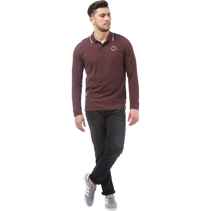 jack and jones long sleeve polo shirts