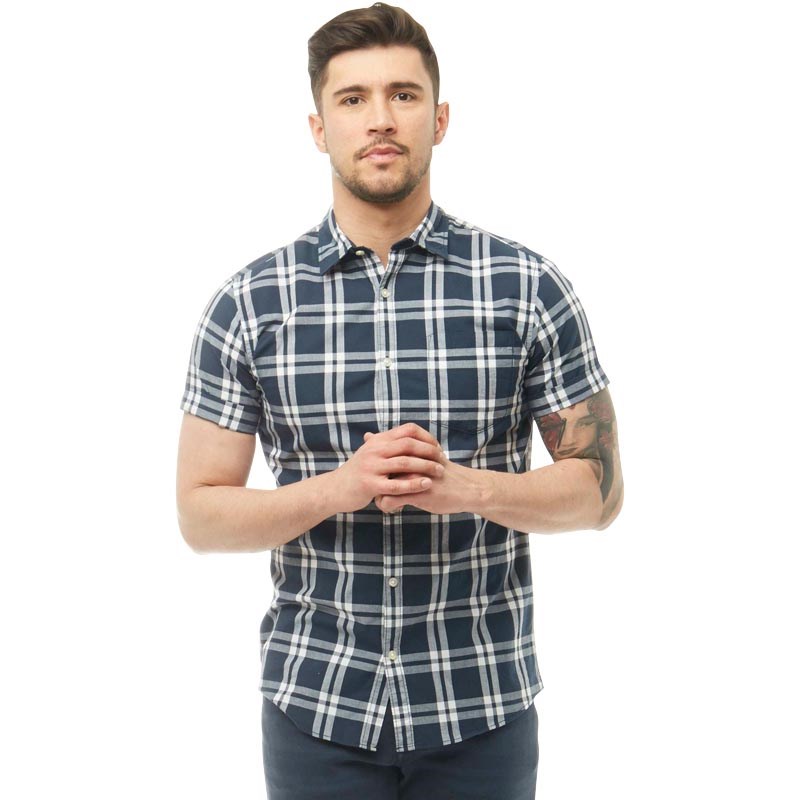 Kup Teraz JACK AND JONES Męskie Fischer Koszula z Krótkim Kup Teraz JACK AND JONES Męskie Fischer Koszula z Krótkim