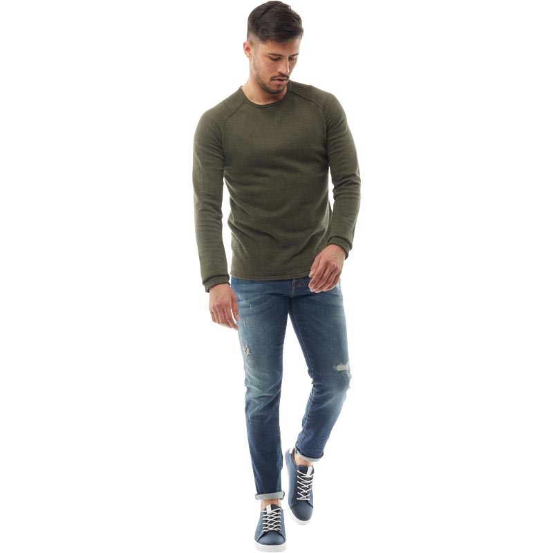 olive jumper mens