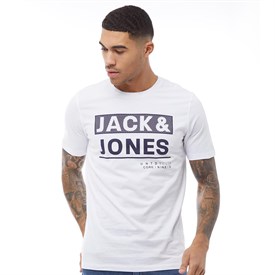 Jack And Jones Heren Core Launch T Shirt Wit jack and jones kopen in de aanbieding Jack And Jones Heren Core Launch T Shirt Wit jack and jones kopen in de aanbieding