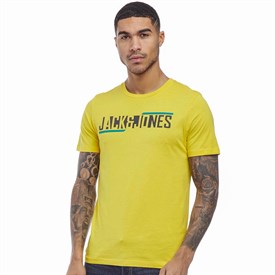 Jack And Jones Heren Core Booster T Shirt Roze jack and jones kopen in de aanbieding