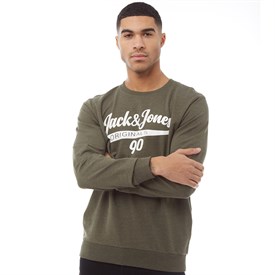 Jack And Jones Heren Originals Galions Sweater Gemeleerd Kaki jack and jones kopen in de aanbieding Jack And Jones Heren Originals Galions Sweater Gemeleerd Kaki jack and jones kopen in de aanbieding
