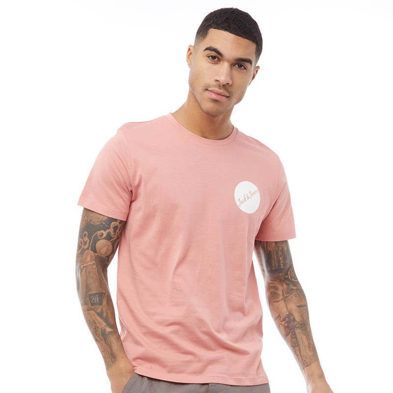 t shirt homme rose